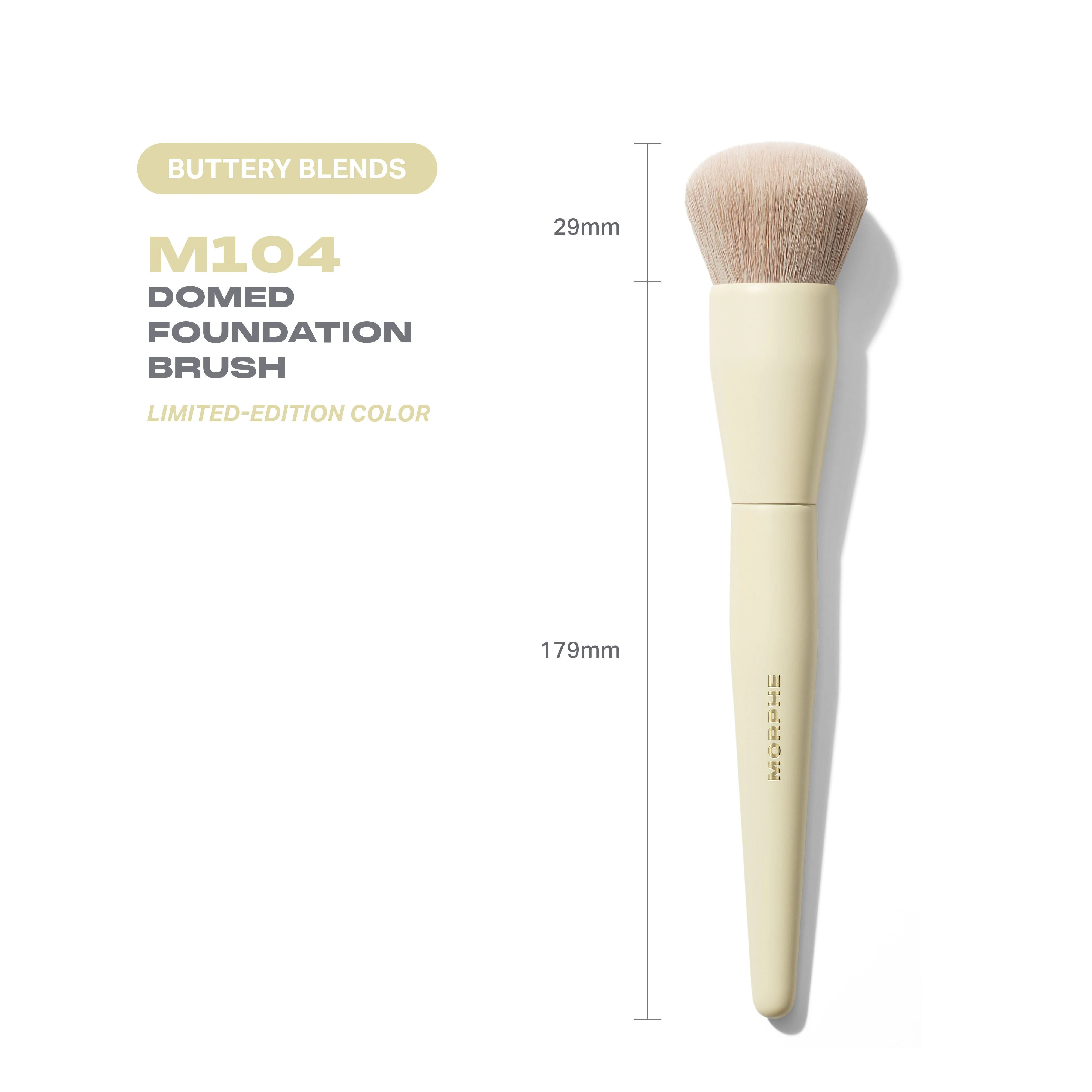 Buttery Blends M104 Domed Foundation Brush - Image 3