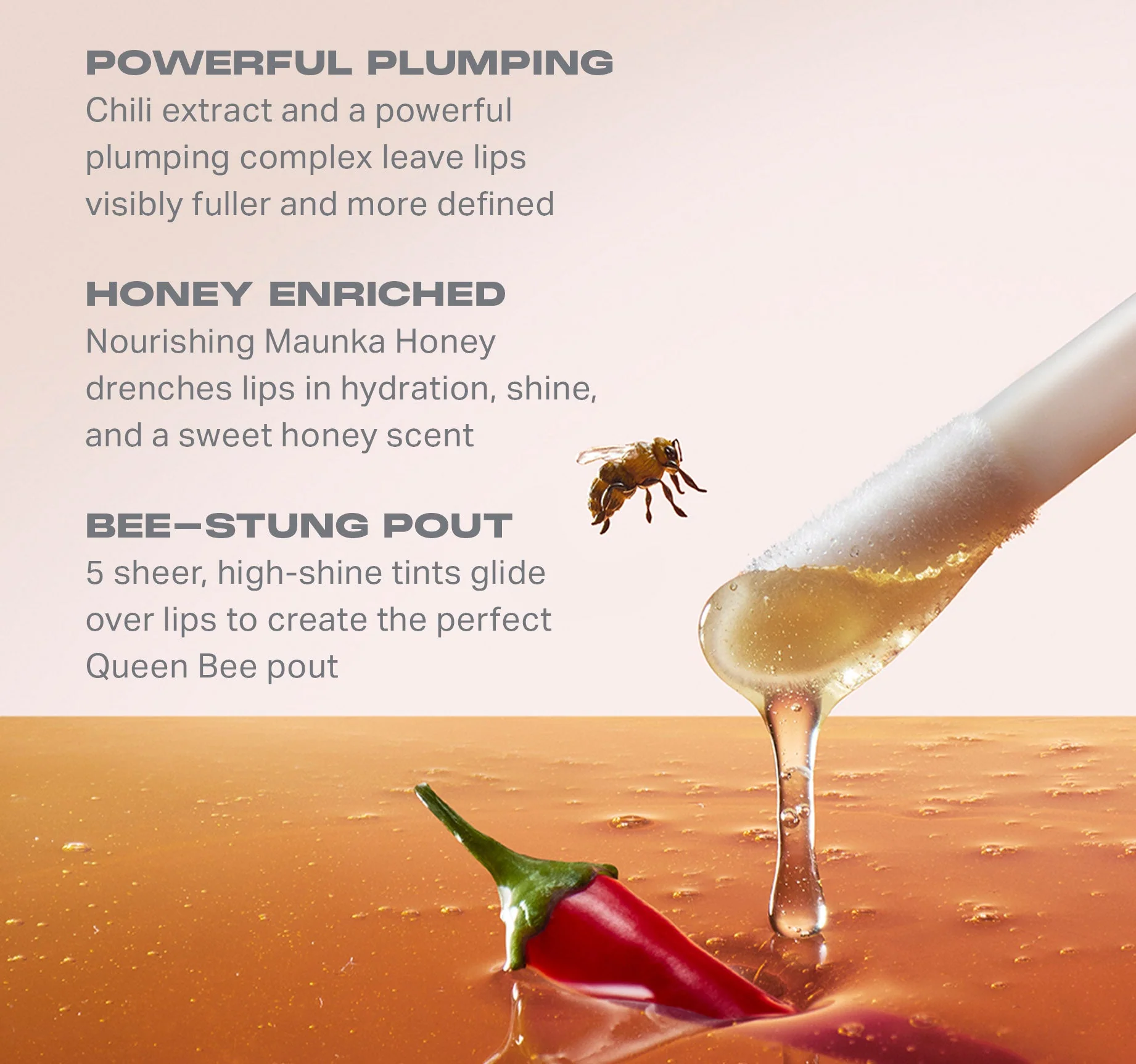 Hot Honeys Plumping Lip Oil - Image 13
