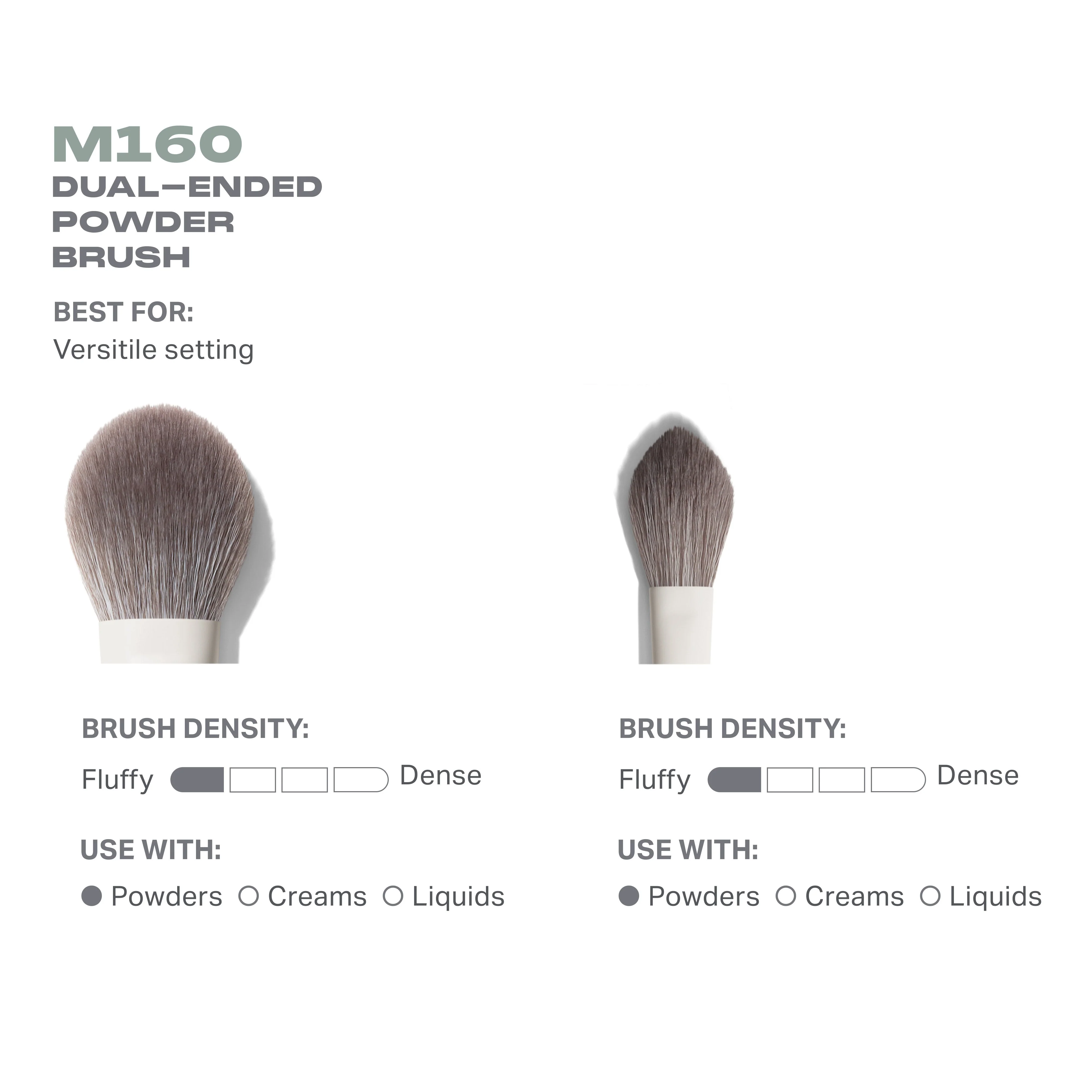 M160 Dual-Ended Powder Brush - Image 3