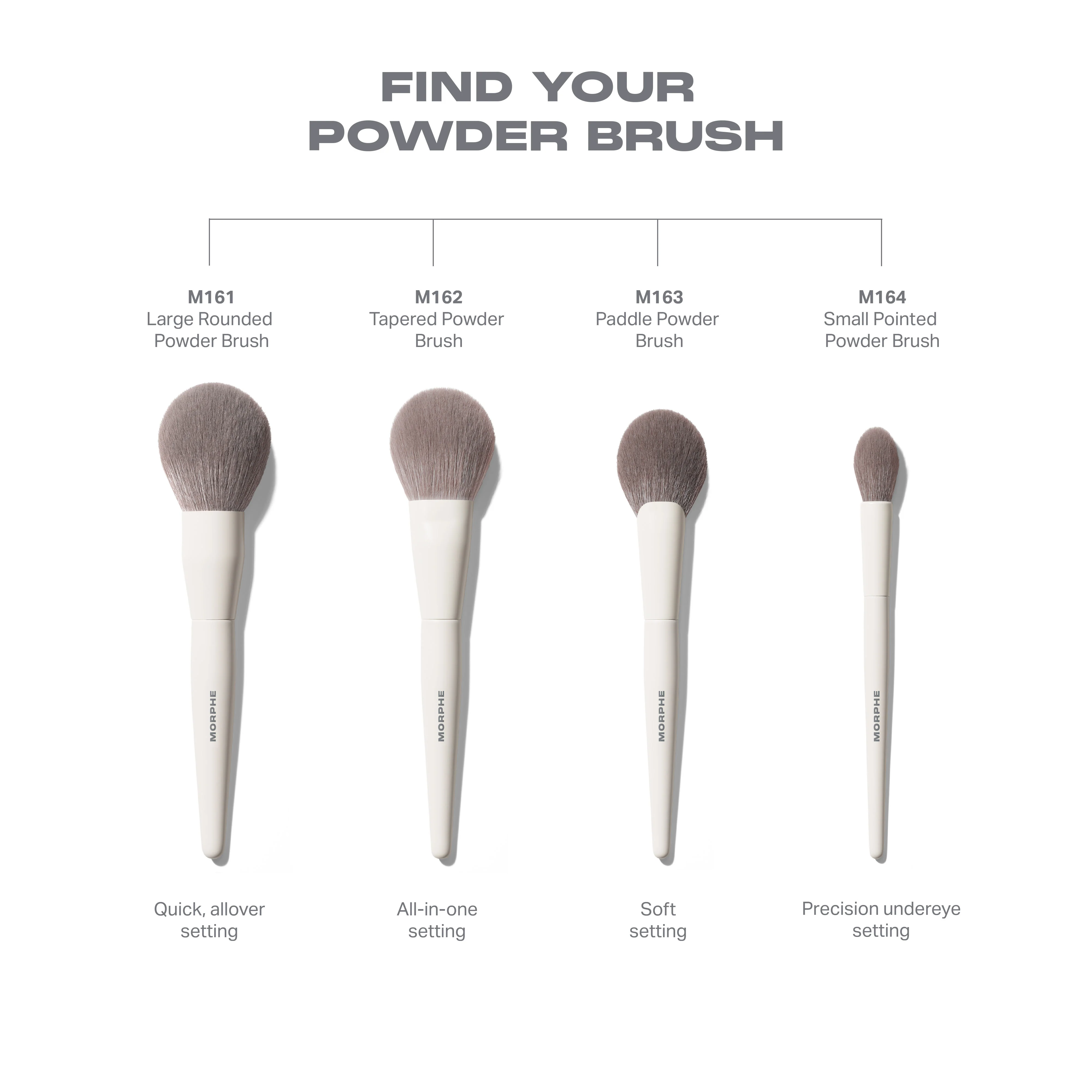 M161 Large Rounded Powder Brush - Image 5