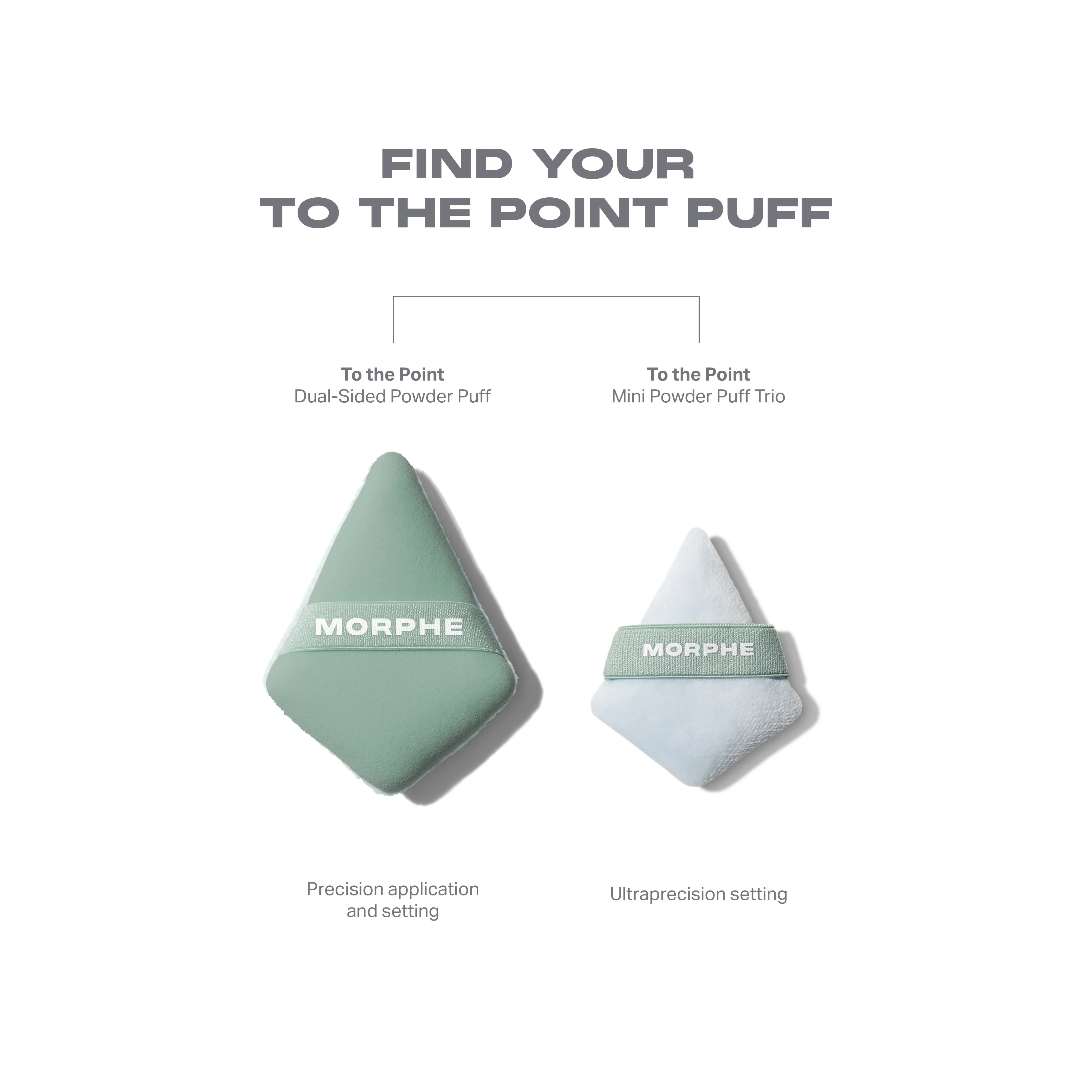 To the Point Dual-Sided Powder Puff - Image 4